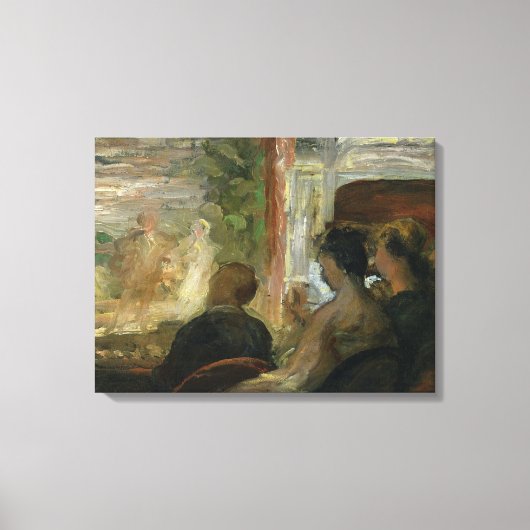 A Box at the Theatre, c.1865-70 Leinwanddruck (Vorderseite)