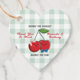 A Boy and Girl Twins Baby  Geschenkanhänger