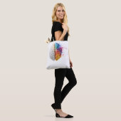 A brain divided between logical and creative sides tasche (Am Model)