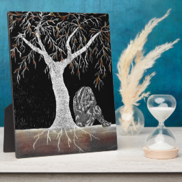 A Branch of Life to Contemplate Fotoplatte