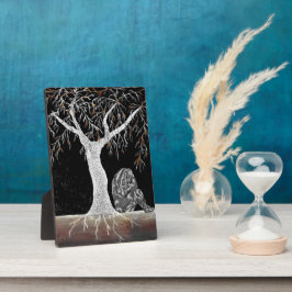 A Branch of Life to Contemplate Fotoplatte