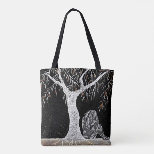 A Branch of Life to Contemplate Tasche (Rückseite)