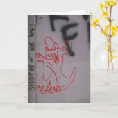 "A BREAK Ghost" Hallowe’en card Karte (Gelbe Blume)