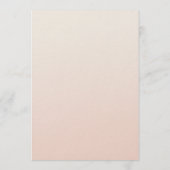 A Bride in a Tini Bit Coquette Pink Bridal Shower Einladung (Rückseite)