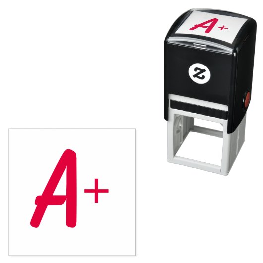 "A+"-Briefmarke Permastempel (Beispiel)