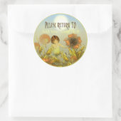 A Brighter Day Exlibris Runder Aufkleber (Tasche)