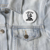 A-bro-ham Drinkin American Funny 4. Juli Abe L Button (Beispiel)