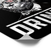 A-bruh-ham A-bro-ham Drinkin Funny 4. Juli Abe Poster (Ecke)