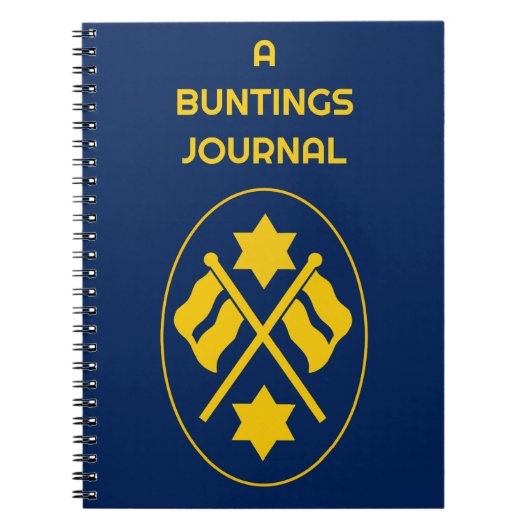 A Buntings Journal Notizblock (Vorderseite)