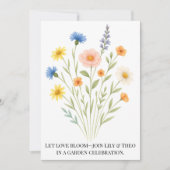 A burst of springtime joy einladung (Vorderseite)