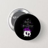 A By bricht Halloween Spooky Ghost Button (Vorne & Hinten)