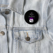 A By bricht Halloween Spooky Ghost Button (Beispiel)