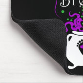 A By bricht Halloween Spooky Ghost Mousepad (Ecke)