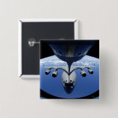 A C-17 Globemaster III erhält Kraftstoff Button (Vorne & Hinten)