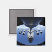 A C-17 Globemaster III erhält Kraftstoff Magnet (Vorderseite/Rückseite)