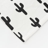 A Cactus Blanket Fleecedecke (Ecke)