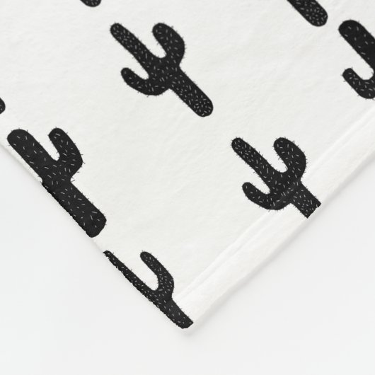 A Cactus Blanket Fleecedecke (Ecke)