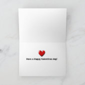 A Caique Valentine Feiertagskarte (Innenseite)