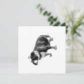 A Calm Place to Sit Einladung (Stehend Vorderseite)