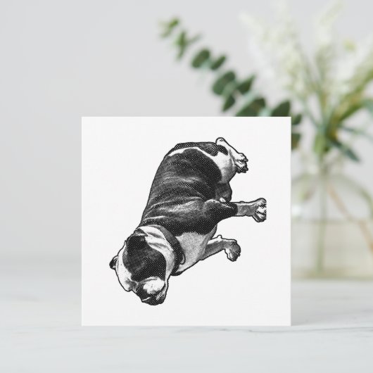 A Calm Welcome Einladung (Stehend Vorderseite)