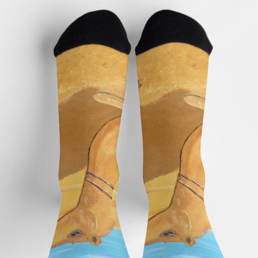 A camel socks socken (Oben)
