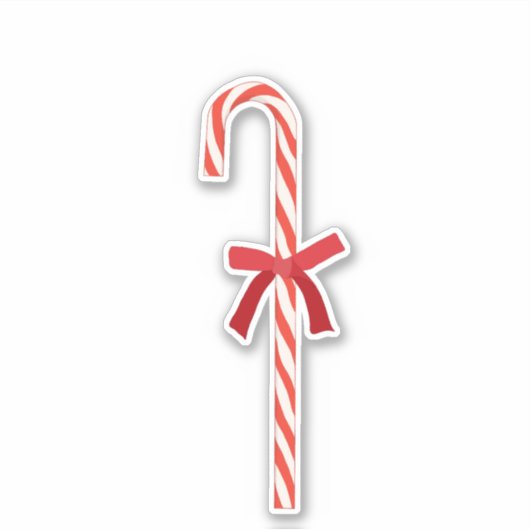 A Candy Cane Aufkleber (Vorderseite)