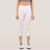 A Candy Cane Capri Leggings (Vorderseite)