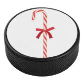 A Candy Cane Eishockey Puck (3/4)