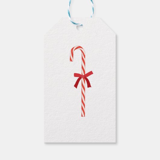 A Candy Cane Geschenkanhänger (Rückseite)