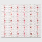 A Candy Cane Geschenkpapier (Flach)