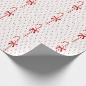 A Candy Cane Geschenkpapier (Ecke)