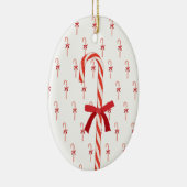 A Candy Cane Keramik Ornament (Rechts)