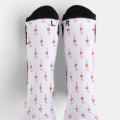 A Candy Cane Socken (Oben)