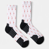 A Candy Cane Socken (Rechts)