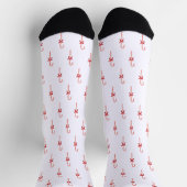 A Candy Cane Socken (Oben)
