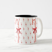 A Candy Cane Zweifarbige Tasse (VorderseiteRechts)