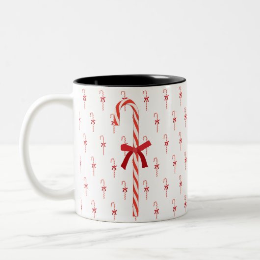A Candy Cane Zweifarbige Tasse (Links)