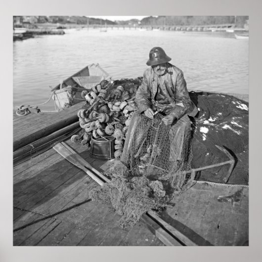 A Cape Ann Fisherman, Gloucester 1905 Poster (Vorne)