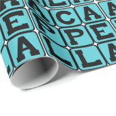 A Cappella, Gesang ohne Musik Geschenkpapier (Rolleneckpunkt)