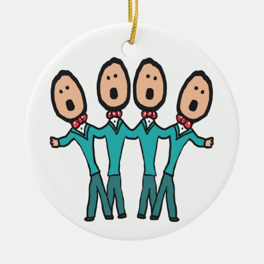 A Cappella Keramik Ornament (Vorne)