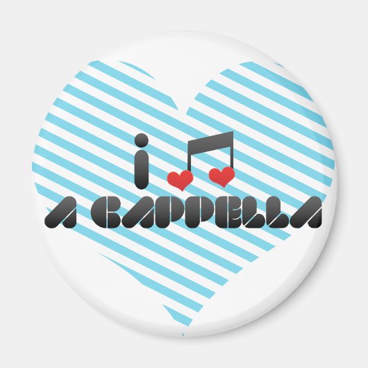 A Cappella Magnet (Vorne)