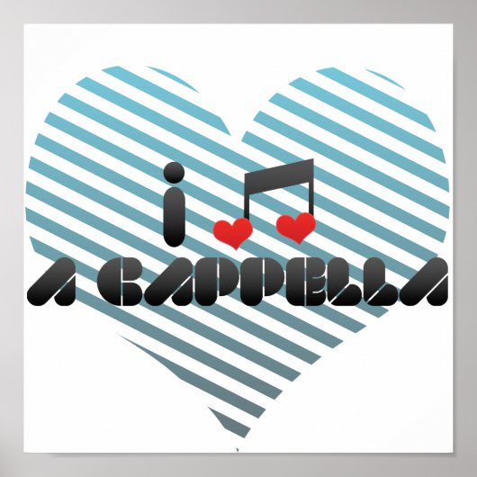 A Cappella Poster (Vorne)