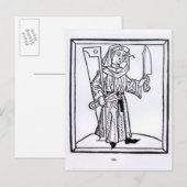 A Carpenter Postkarte (Vorne/Hinten)