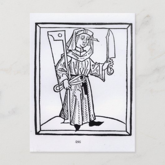 A Carpenter Postkarte (Vorderseite)