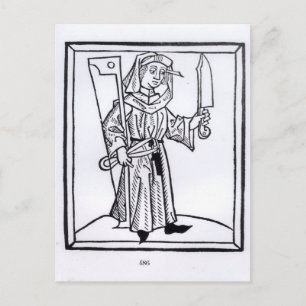 A Carpenter Postkarte