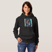 A Cat And An Owl Mixed Hoodie (Vorne ganz)