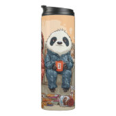  A Cat, Sloth, and Panda's Ultimate Netflix Night Thermosbecher (Nach rechts gedreht)