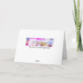 A Cats Valentine Karte (Rückseite)