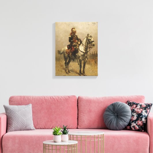 A Cavalryman Leinwanddruck (Insitu (Wohnzimmer))