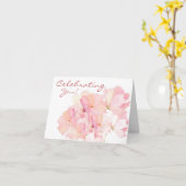 A Celebration of YOU Birthday Card Karte (Gelbe Blume)